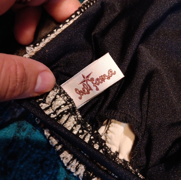 Luli Fama Women's Standard Desert Babe Halter  Top Size D - Picture 3 of 4